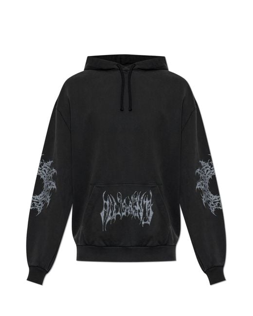 AllSaints Gray 'Helvette' Sweatshirt for men