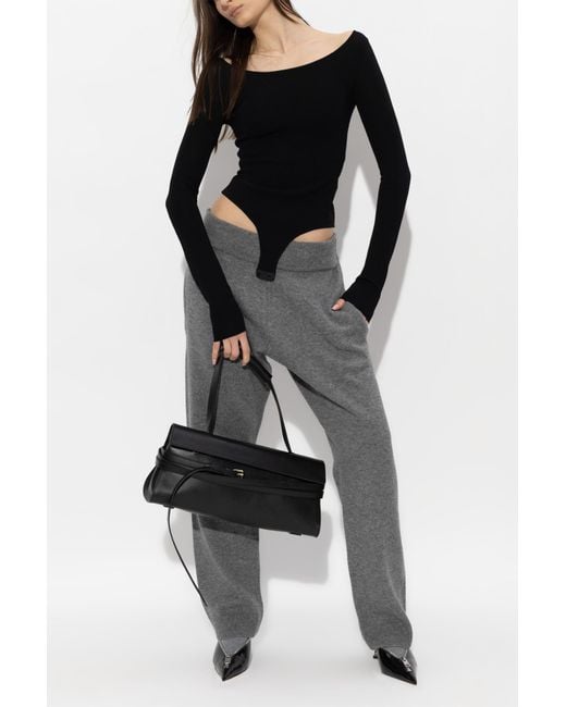 Entire studios Gray Wool Trousers
