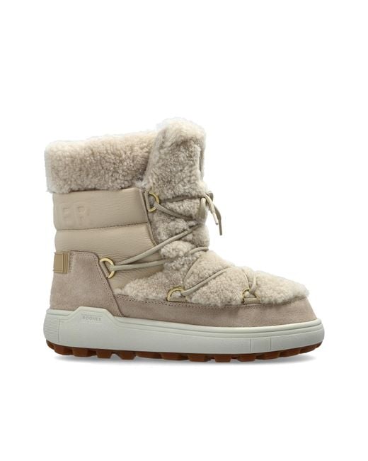 Bogner Natural Leather Snow Boots 'Chamonix'