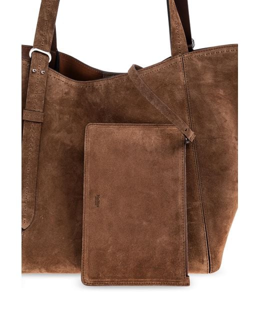 Max Mara Brown Shoulder Bag 'Archetipo'