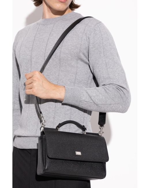 Dolce & Gabbana Gray Handbag for men