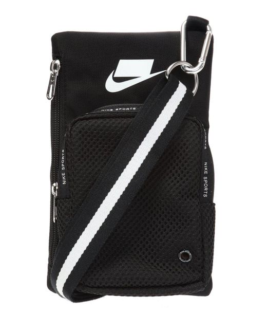 Nike Black Branded Shoulder Bag for men