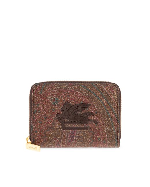 Etro Brown Card Case
