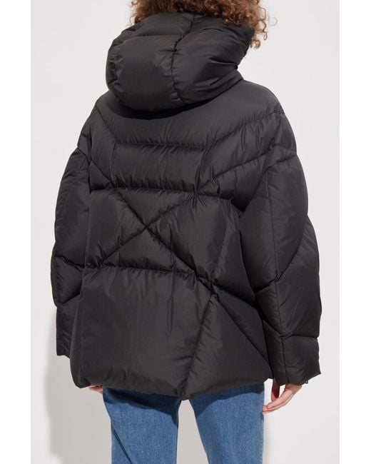 Khrisjoy Blue Down Jacket With Hood