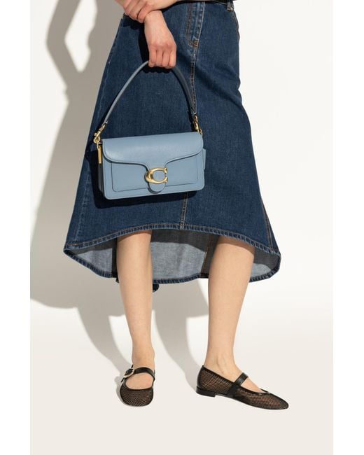 COACH Blue Shoulder Bag Tabby 26