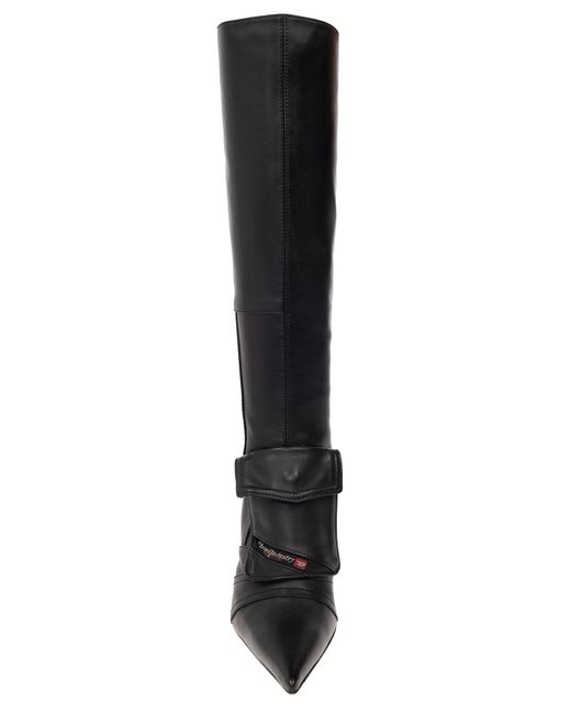 Venus buckle shop knee high boot
