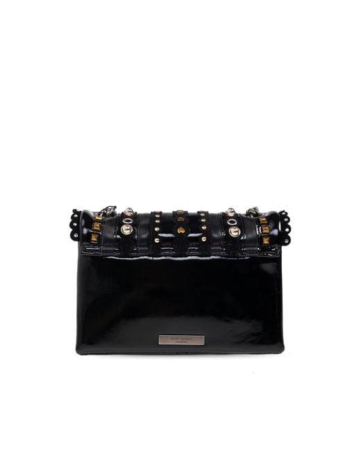 Kurt Geiger Gray Shoulder Bag "Kensington Medium"