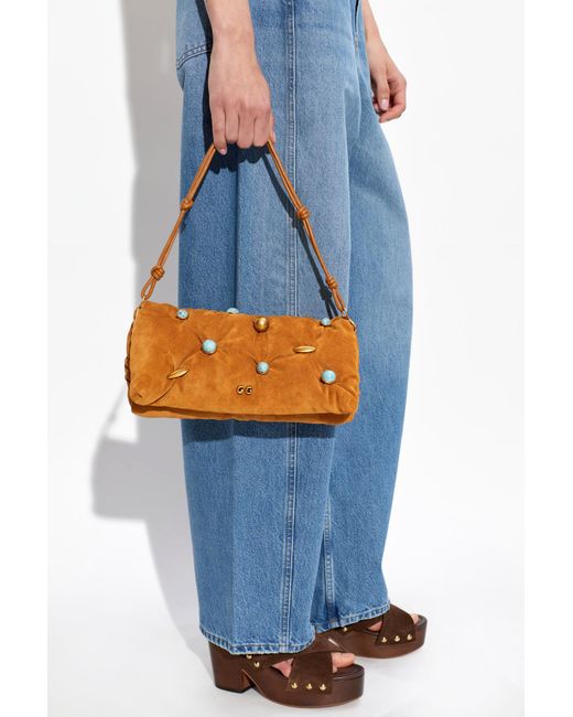 Cult Gaia Orange 'Amalia Mini' Bag