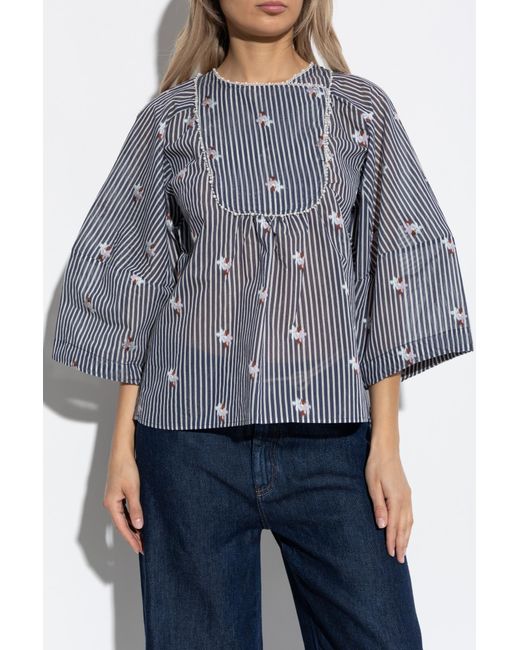 Munthe Gray Top 'Pristina'