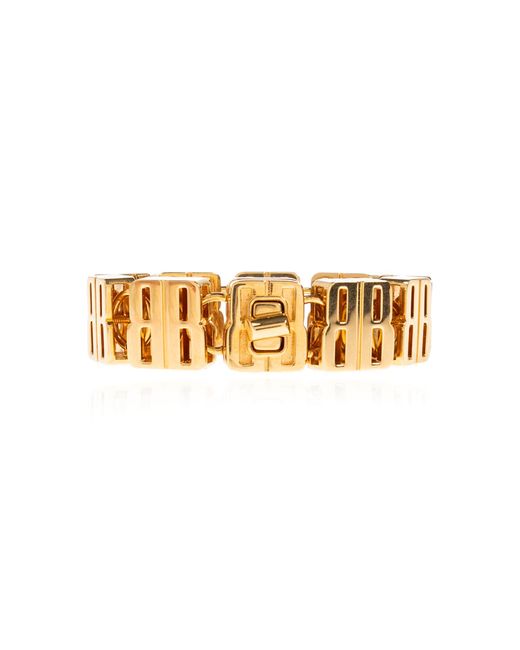 Balenciaga Brown Monogram Bracelet