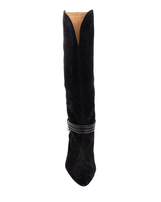 Isabel Marant Black Heeled Boots 'Lestsany'