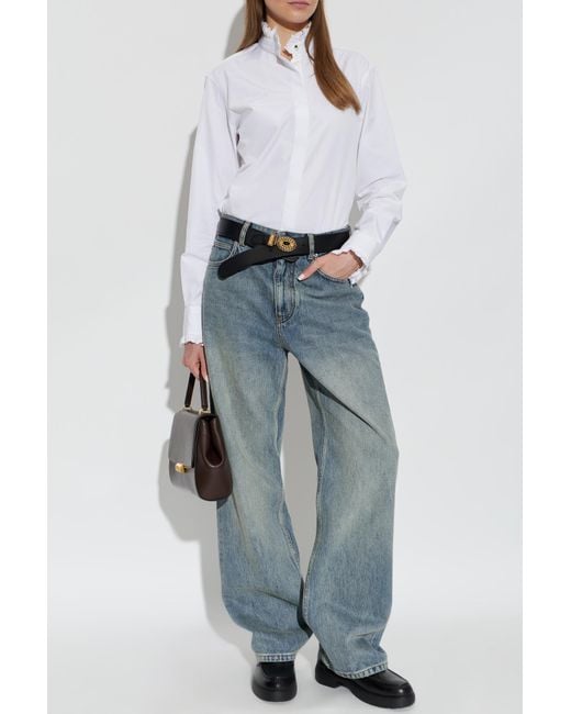Burberry White 'Helen' Shirt