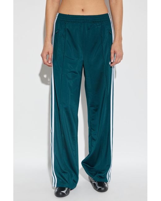 Adidas Originals Blue Sweatpants With Logo