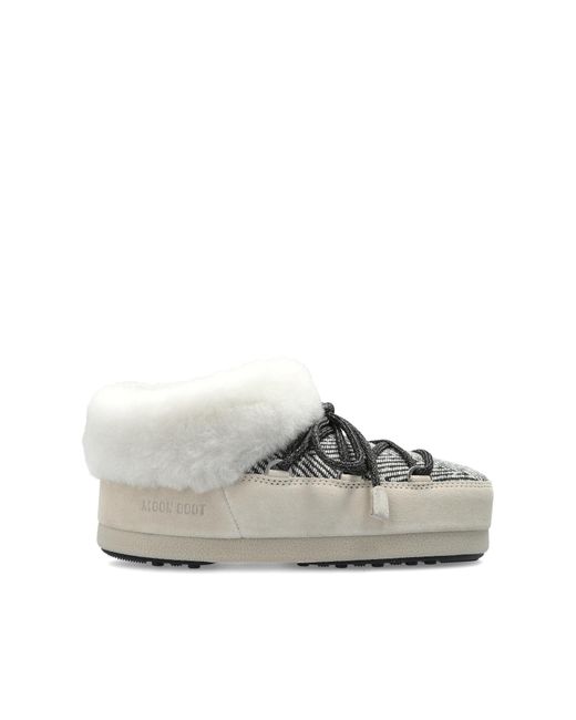 Moon Boot Gray Snow Boots 'X Gir Evx Chalet Mule Fir'