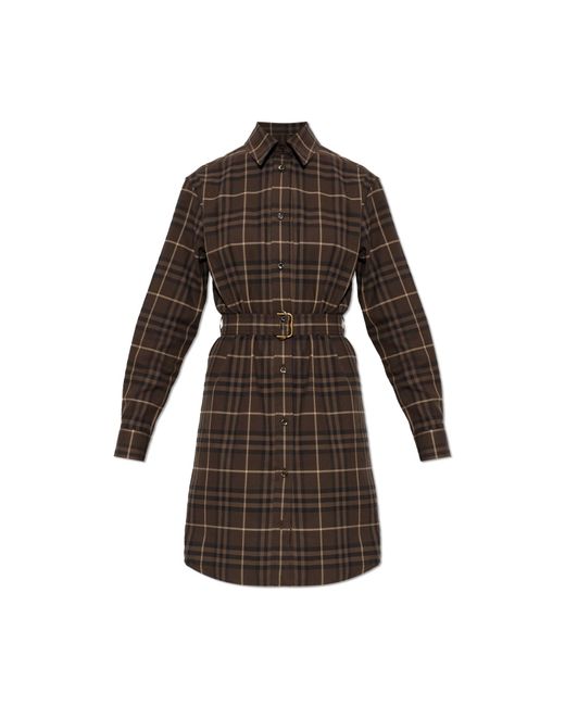 Burberry Brown 'Fiora' Dress