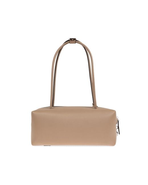 Max Mara White Shoulder Bag 'Holdallstring'