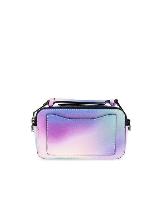 Marc Jacobs Blue Shoulder Bag 'The Airbrush Snapshot'