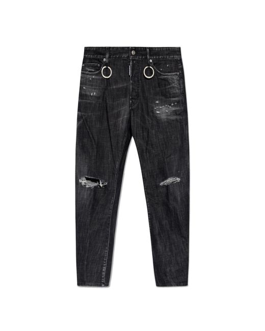 DSquared² Black Jeannsy 'Bro' for men