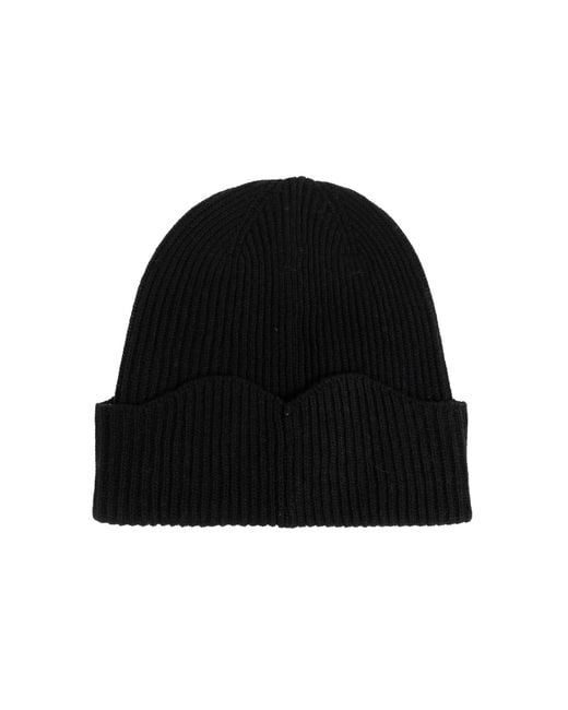Moschino Brown Cap With Logo