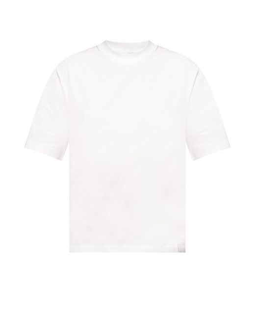 Samsøe & Samsøe T-shirt From Organic Cotton in White - Lyst