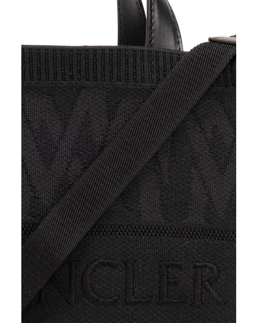 Moncler Black 'knot Mini' Shoulder Bag,