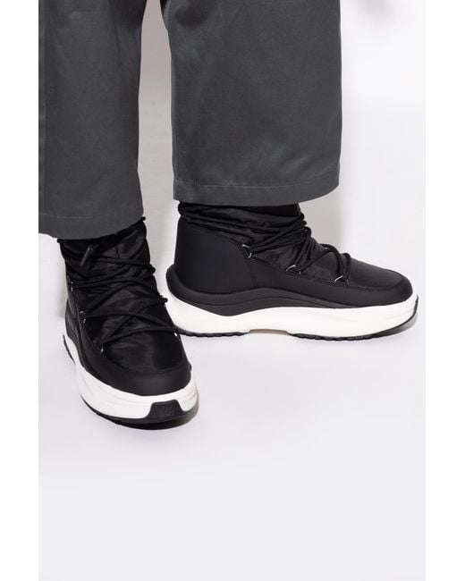Moon Boot Black Snow Boots 'Moon247 Polar' for men