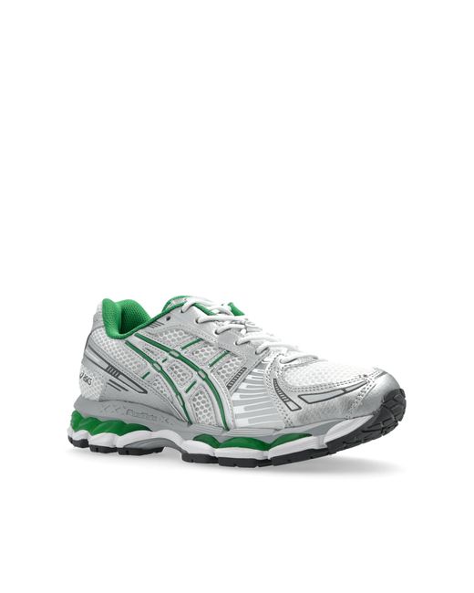 Asics White 'Gel-Kayano 12.1' Sports Shoes