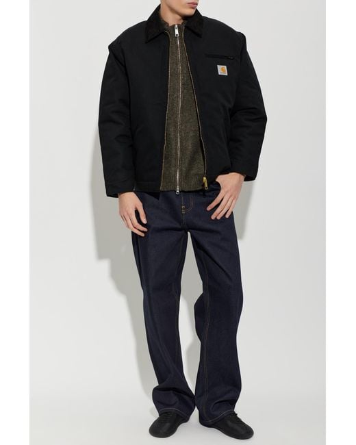 Carhartt Black Cardigan 'Curtis' for men