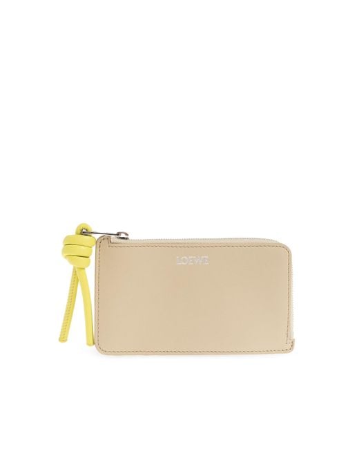 Loewe Natural Card Case "Knot"