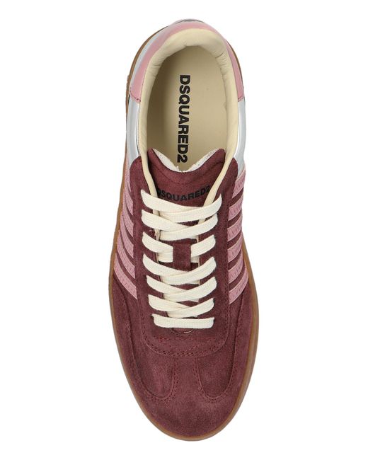 DSquared² Purple Sports Shoes "Boxer"