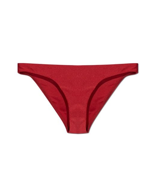 Zimmermann Red Bikini Top