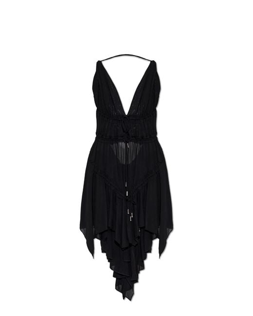 DSquared² Black Dress With Open Back
