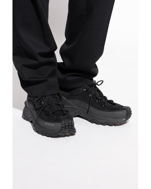 Moncler Black Sports Shoes "Trailgrip Lite3"