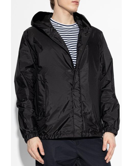 Moncler Black "Grandans" Jacket for men