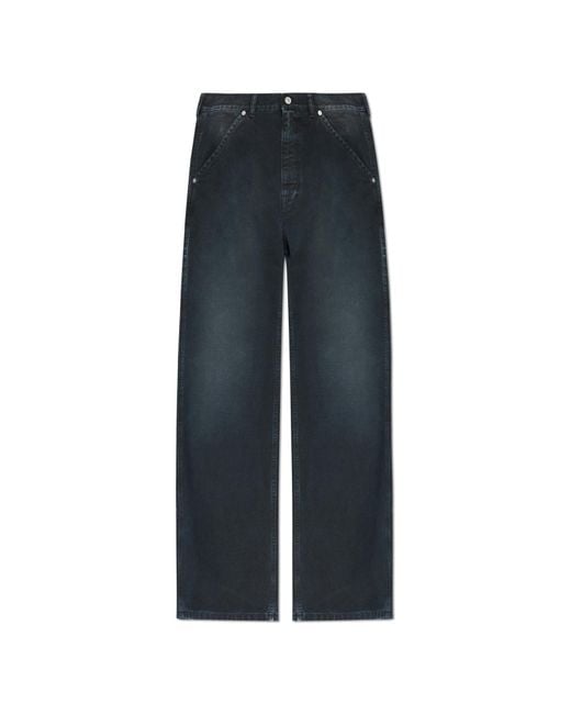 Marni Blue Jeans With Logo for men