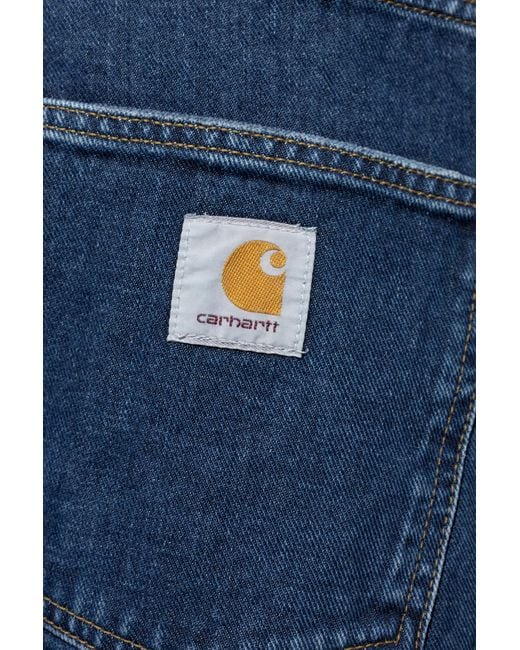 Carhartt Blue Tapered Leg Jeans, for men