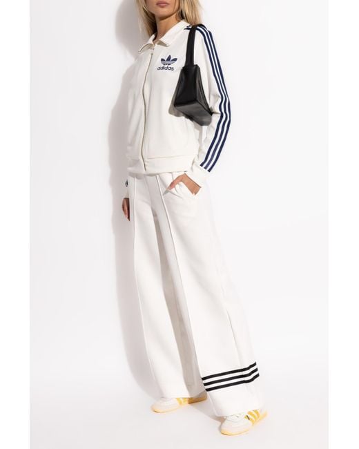 womens white adidas pants
