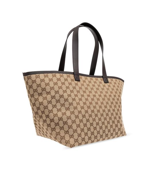 Gucci Natural 'original GG Medium' Shopper Bag,