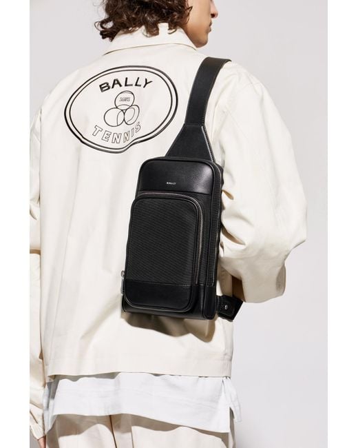 Bally Black 'Vogel' Shoulder Bag for men