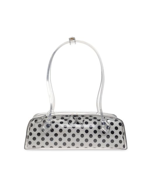 Alaïa White 'Le Teckel Medium' Bag