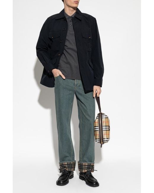 Burberry Blue 'Bradmore' Jacket for men