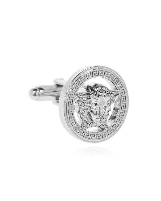 Versace Metallic Cufflinks for men