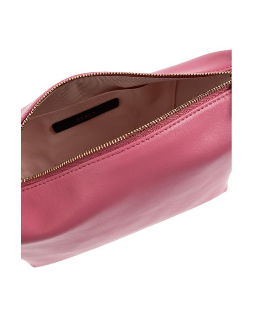 Furla Pink Shoulder Bag "Nuvola Small"