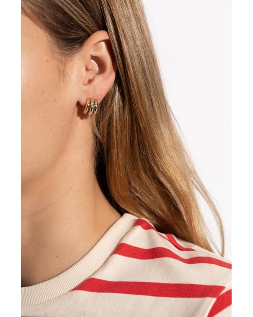 Kate Spade Metallic Brass Earrings