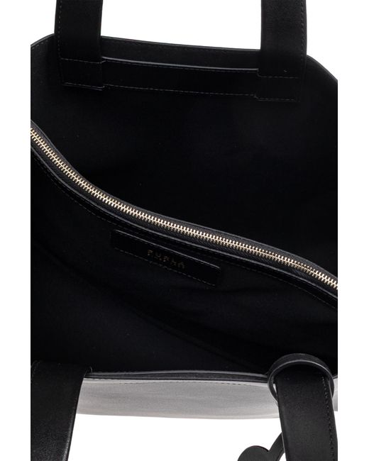 Furla Black Divide Medium Bag