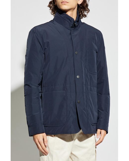 Moncler Blue Jacket 'Brieuc' for men