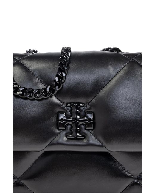 Tory Burch Black Shoulder Bag 'Kira Diamond'