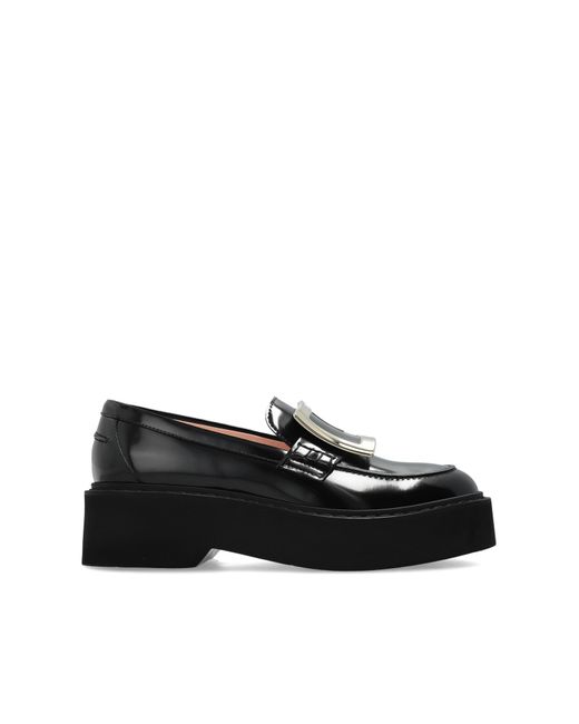 Roger Vivier Black Leather Boots 'Viv'Rangers'