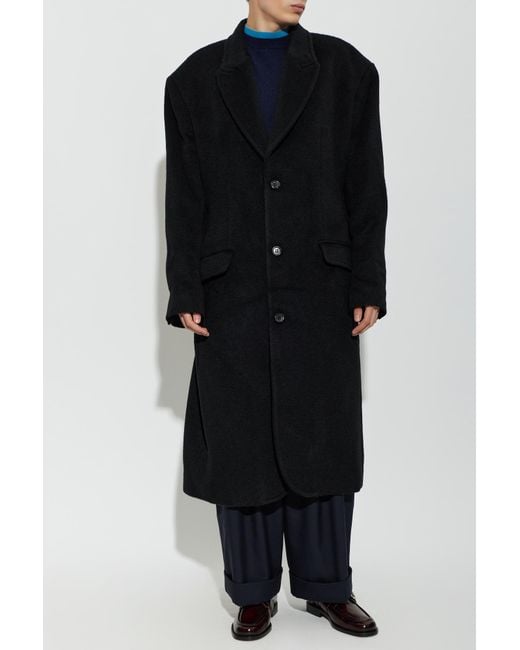 Marni Blue Wool Coat for men