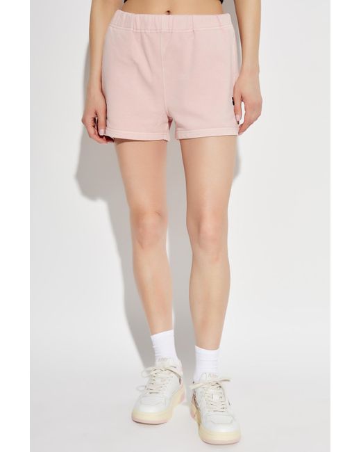 A Bathing Ape Pink Logo Shorts